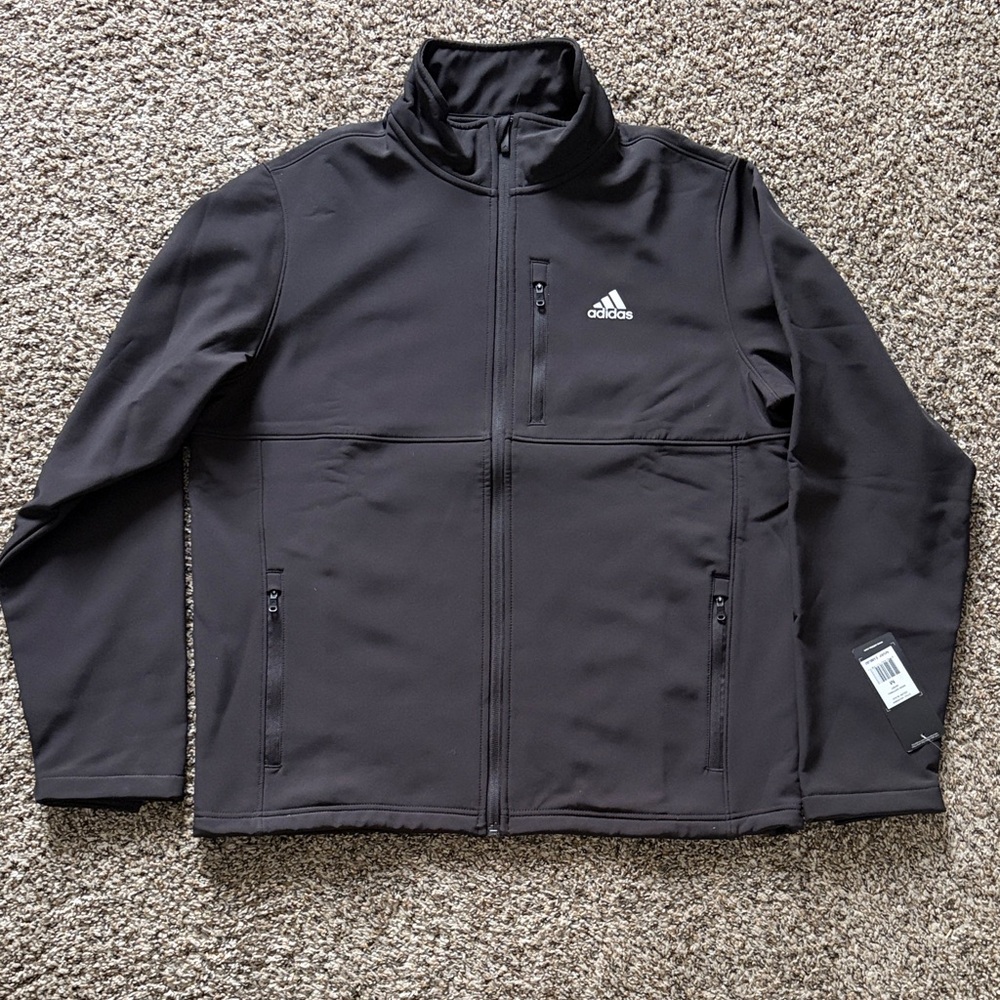 Adidas Men's Black Performance Jacket